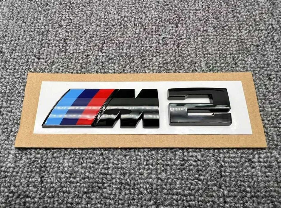 Embleme BMW M1 M2 M3 M4 M5 M6 M7 M8 emblema stema sigla scris sticker