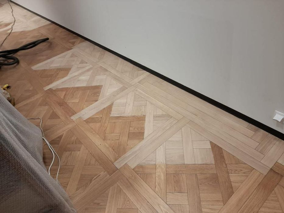 Ремонт старого  паркета.