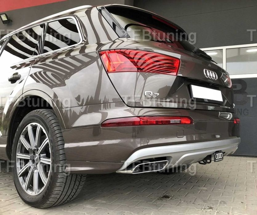 Flapsuri bara spate splitter lip Audi Q7 4M 2015-2019