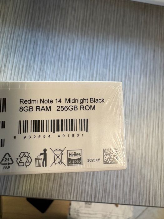 Чисто нов! Redmi Note 14