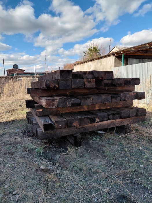 Шпалы пропитанные 100 штук