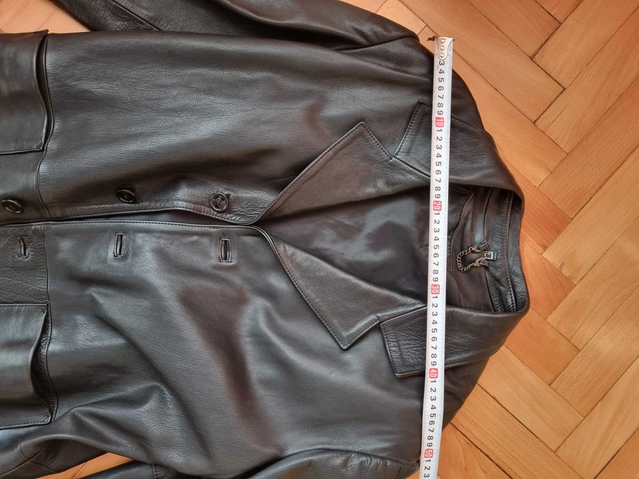 Кожено сако 100% естествена кожа/телешки бокс