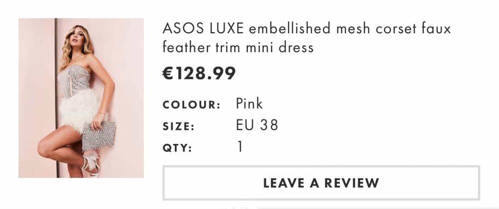 Нова рокля размер 38