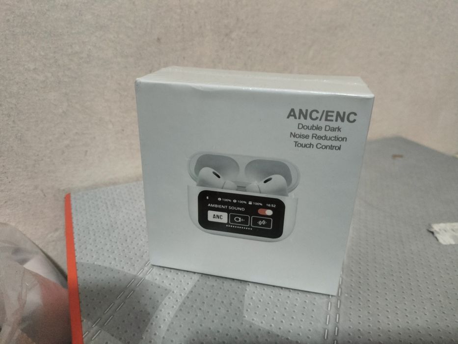 ANC ENC без проводной наушник сенсорный запечат ашылмаган жана