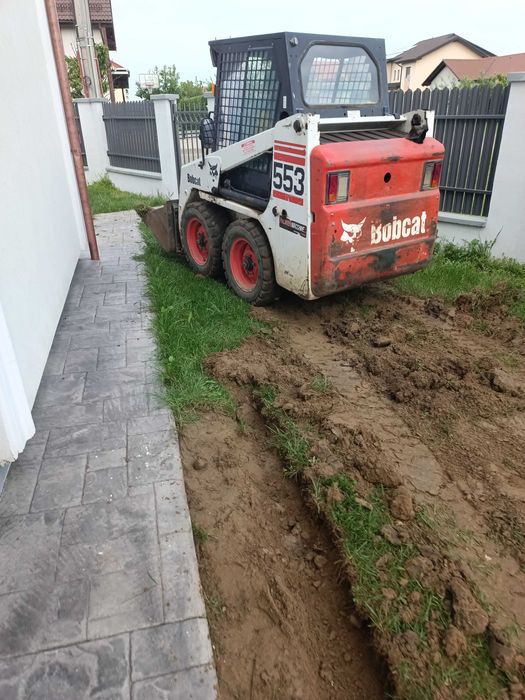 Săpături șanțuri, utilități, fosă, nivelare, inchiriez miniexcavator