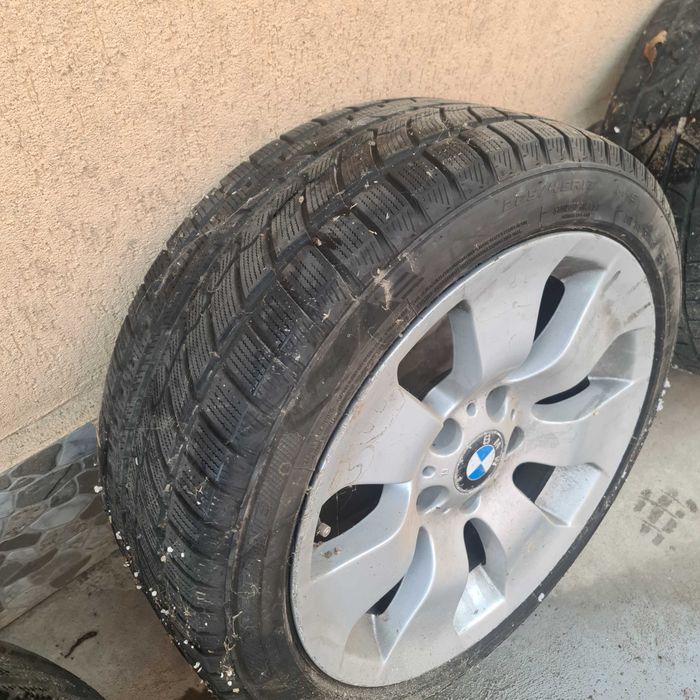 Jante bmw r17 + cauciucuri iarna