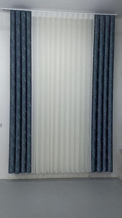 Жалюзиге жеңілдітер бар Ролл штор День ночь Дуэт