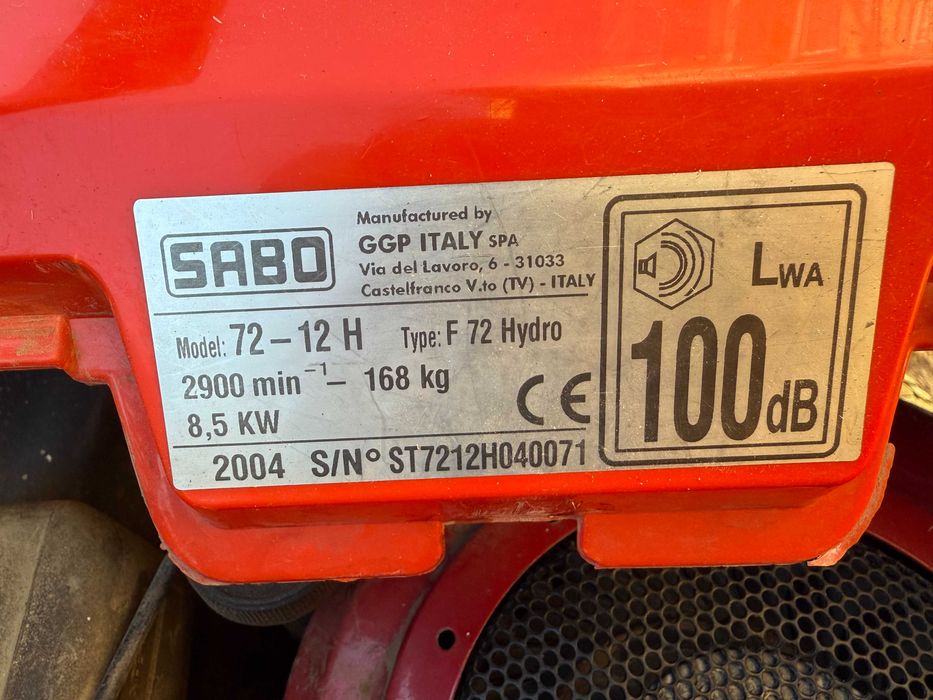 Тракторна косачка SABO 72-12H briggs&stratton