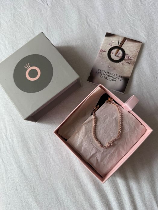 Гривна Pandora rose gold