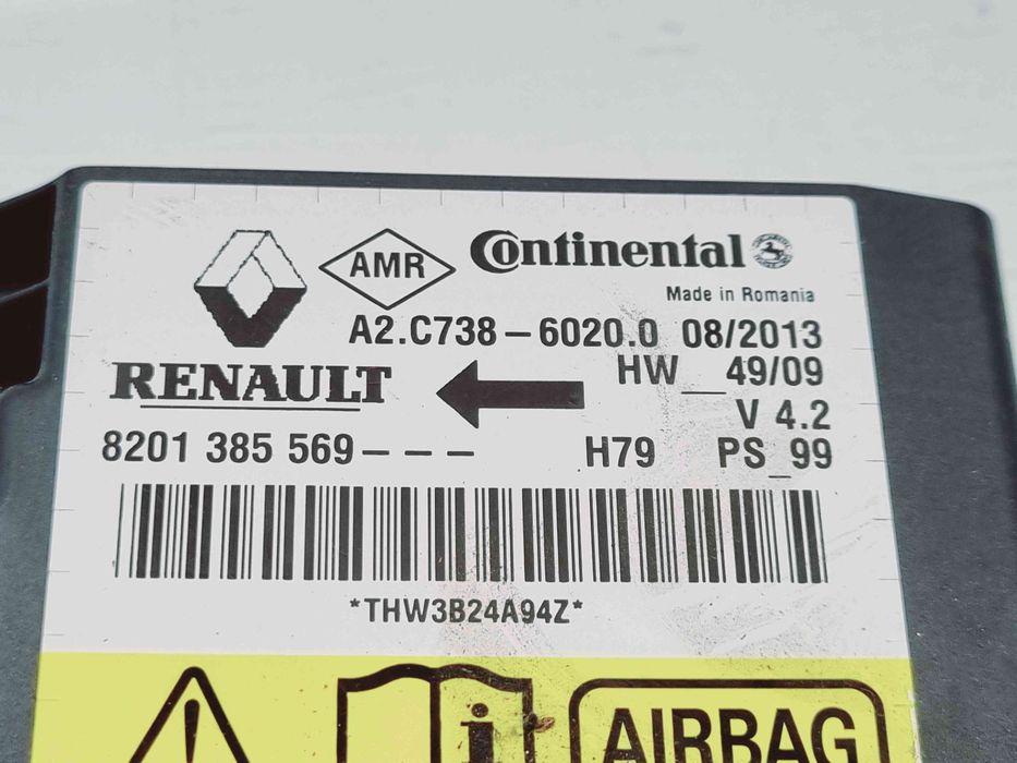 Calculator airbag Nissan Qashqai (2) [Fabr 2013-2017] 8201385569 1.5 D
