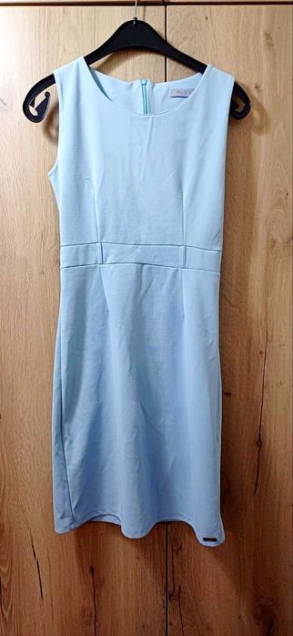 Нова разкроена рокля с етикет и Синя рокля