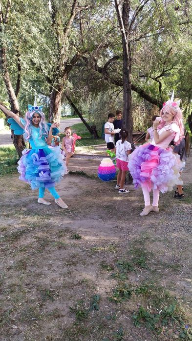 Аниматоры праздники халк Дино роботы мыльные пузыри зайки мишки Тедди