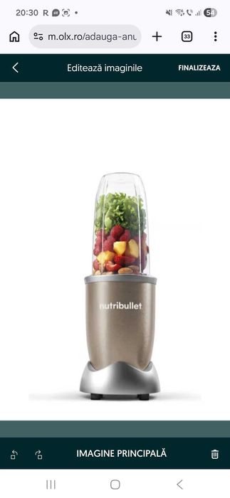 Blender nutribullet pro, 900 w, 1 viteza
