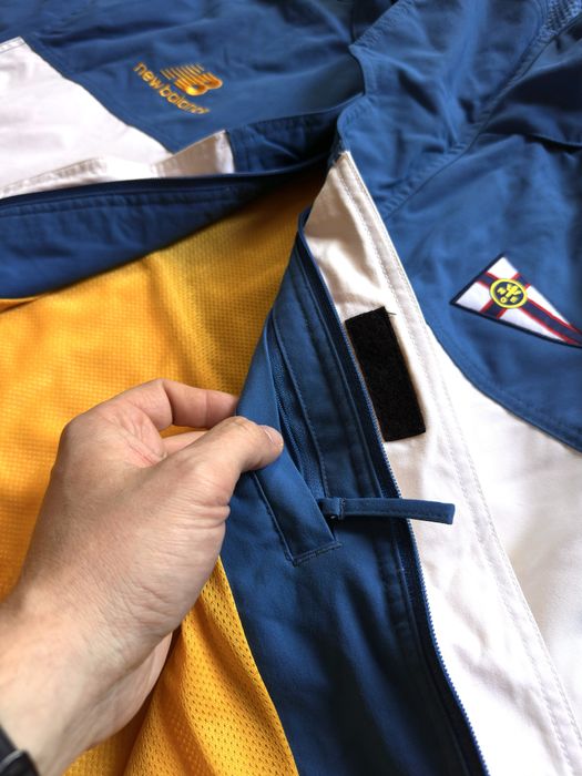 Yachting rain jacket jacheta hooded New Balance Olympic games '04