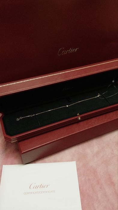Золотой браслет Cartier