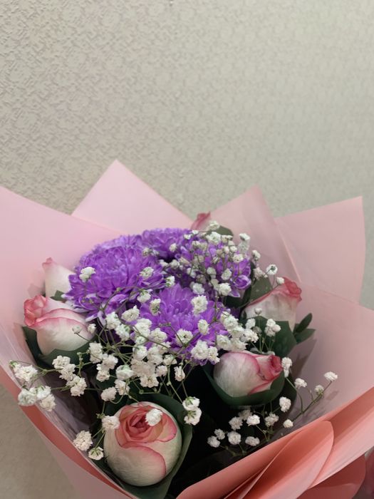 Букет цветов вчерашние