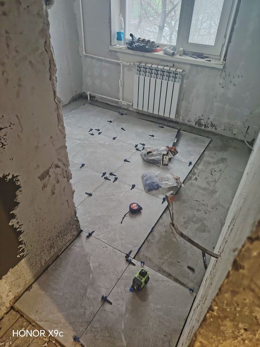 Ремонт квартиры ,сантехника , гипсокартон ,кафель