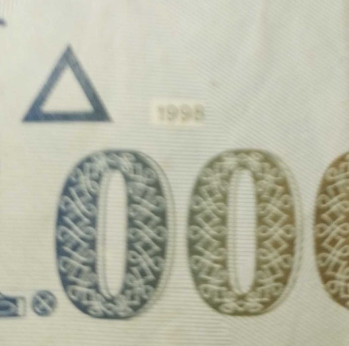 Banconeta de 1000 de lei. (Bani vechi)