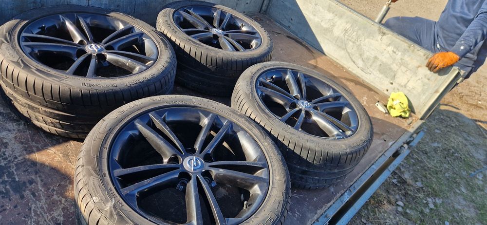 Jante originale Opel Insignia 5 x 118 R18 cu anvelope de vara