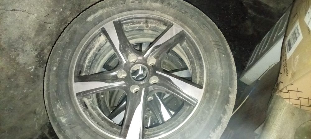 Покрышки+титановые диский