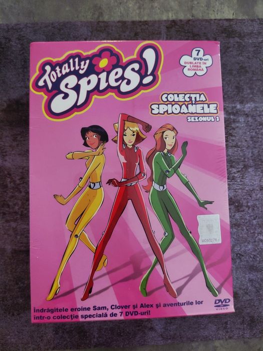 Spioanele/Totally spies DVD tot sezonul, sigilat