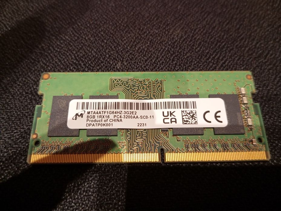 Memorie RAM Micron Crucial 8GB DDR4 3200MHz CT8G4SFRA32A