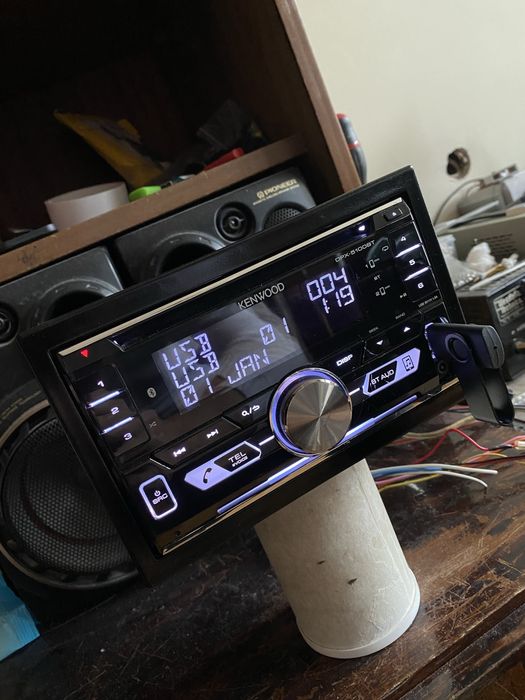 KENWOOD DPX-5100BT- ДВОЕН ДИН - BLUETOOTH USB cd плеър сд авто радио