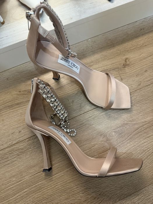 Уникални сандали ток токчета Jimmy choo