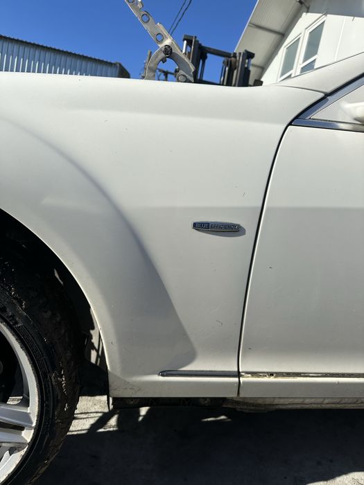 Ляв калник Mercedes benz S class W221 бял мерцедес с класа в221 kalnik