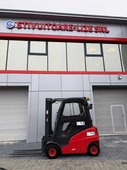 Motostivuitor Linde H16D-01, An 2012, Diesel, 1.6 tone, Catarg triplex