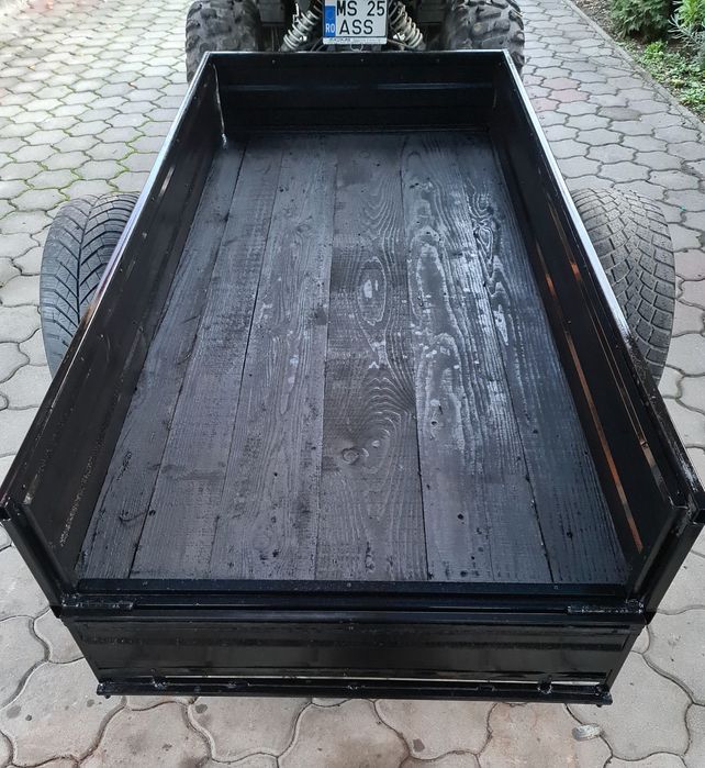 Remorca remorcuta atv tractoras motocultor,  auto schimb si cu laptop