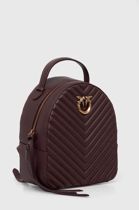 Pinko нова оригинална раница в бургунди