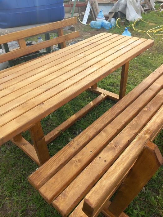 Градински пейки  от масив