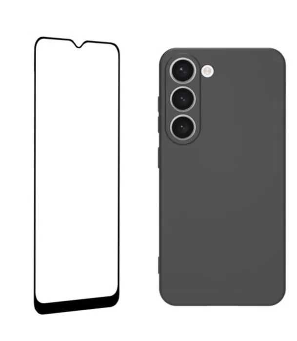 Samsung A14/A15A31/A32/A33/A34/A35/A36 Husa Silicon si Folie Sticla