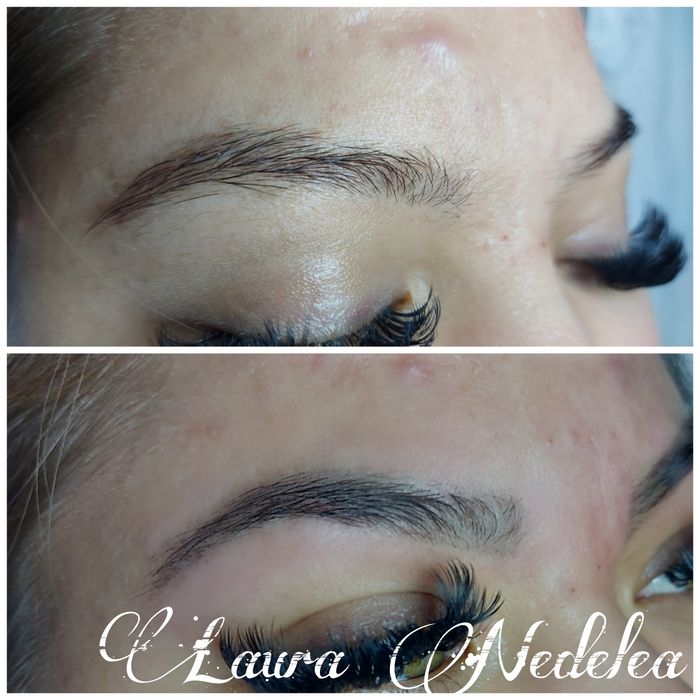 pensat ,stilizat ,vopsit sprancene