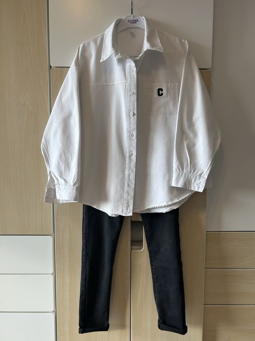 Джинсы и рубашки для девочек на рост 158 см