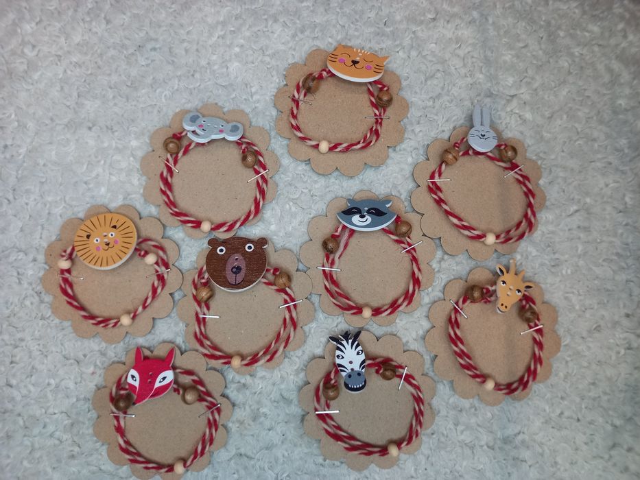 Мартеници от вълна 50 цента