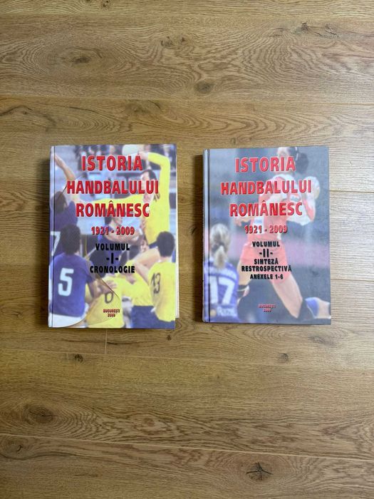 Istoria handbalului românesc, Vol I - II de Ctin Popescu "Pilică"