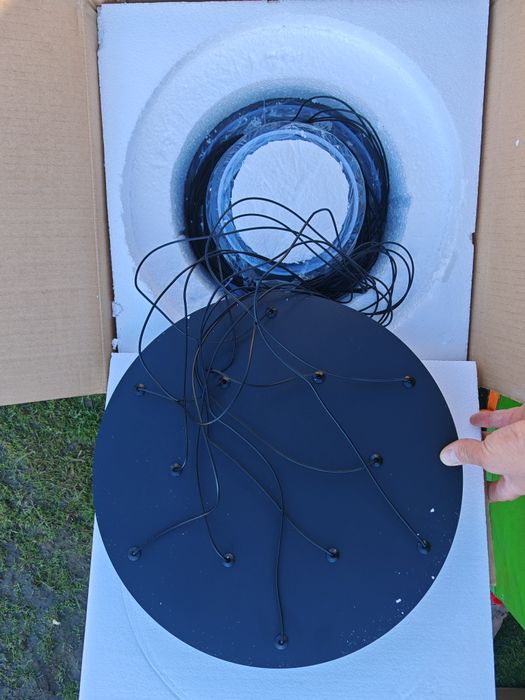 Черни висящи рингове 12 или ринга за висок таван, стълбище