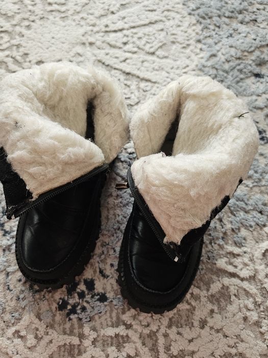 Сапоги на девочку зимние