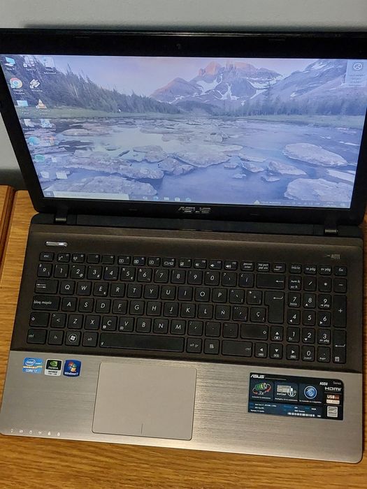 Laptop Asus i7 3610QM 2,3/3,3Ghz, 16GB, 120GB, Nvidia 610M 2GB, BATERIE 6H, Win 10 Office 2010