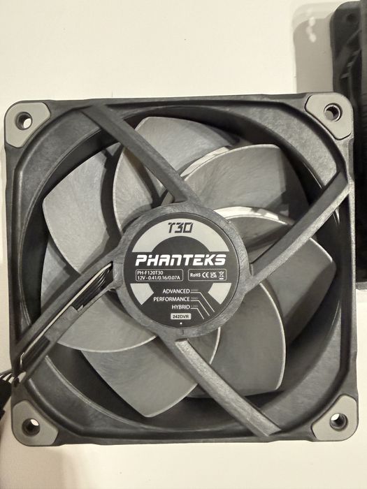 Ventilator Phanteks T30 PWM PH-F120T30 120MM Negru