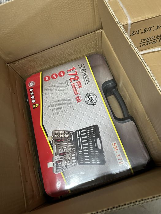 Гедоре 172 части StahlMayer 1/2” 3/8” 1/4”