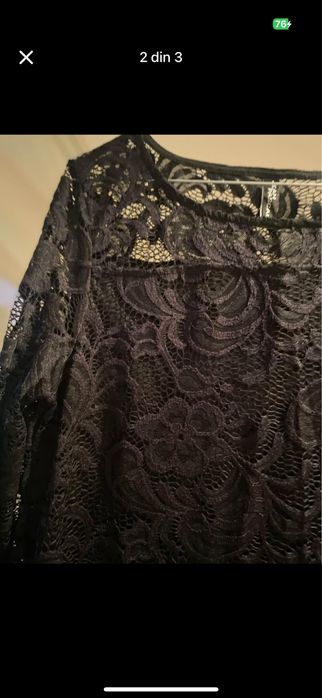 Rochie neagra din dantela