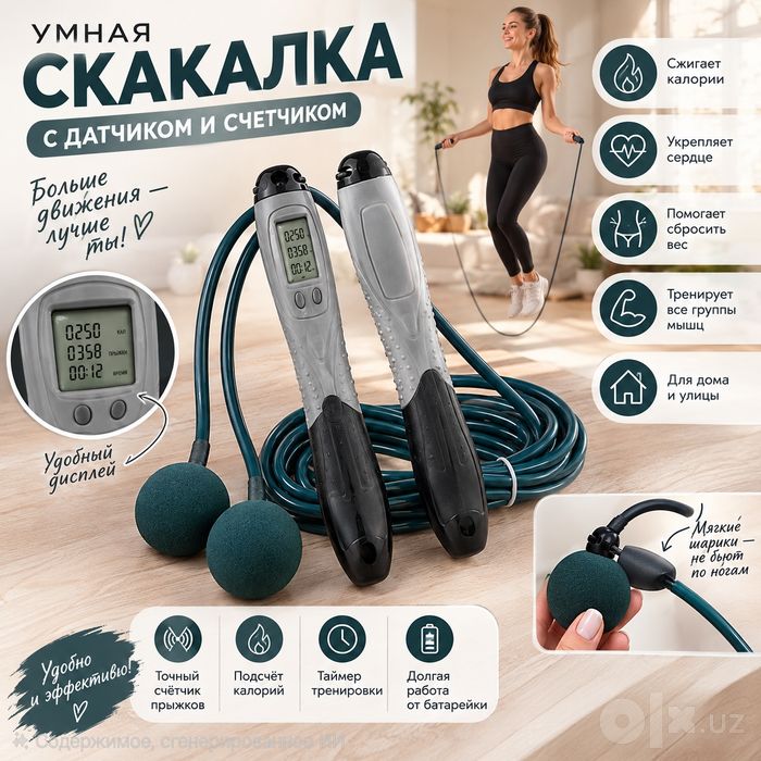 Скакалка со встроенным счётом