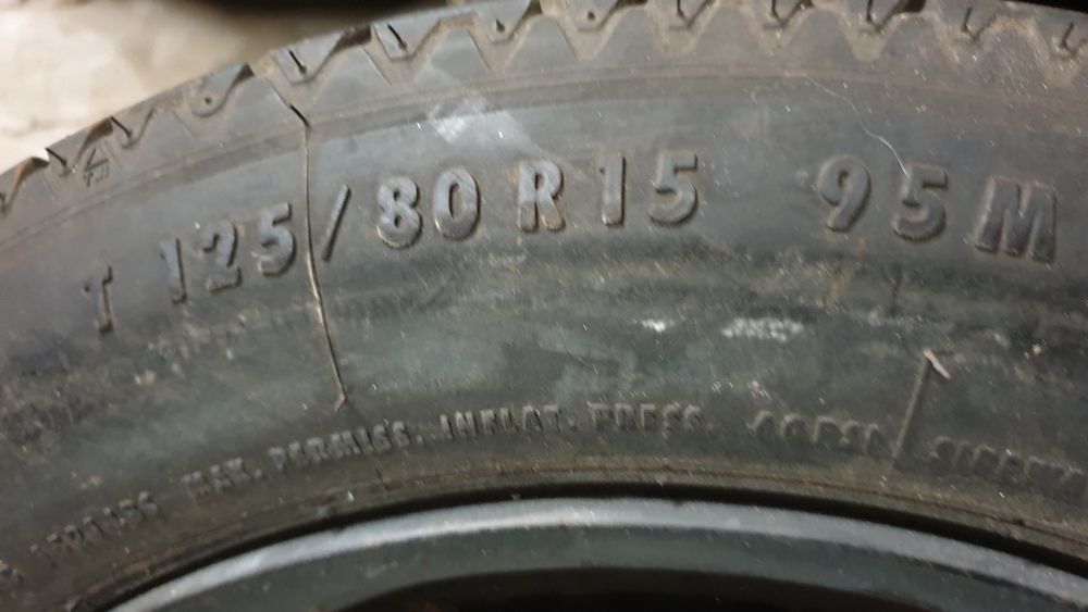 Джанта патерица 5х98 алфа с гума 125 80 15