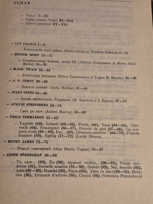 Inedit ! "Nobel contra Nobel" - Vol I si II de Laurențiu Ulici