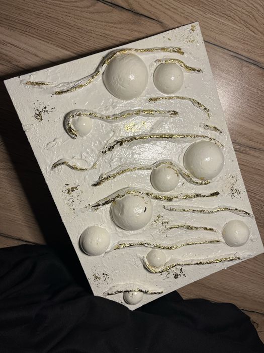 Текстурная картина , «Невесомость»