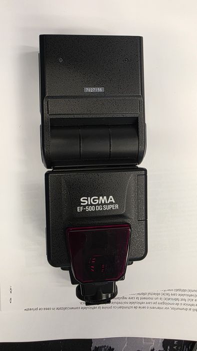 Blitz/ Flash Sigma EF-500DG Super, Made in Japan