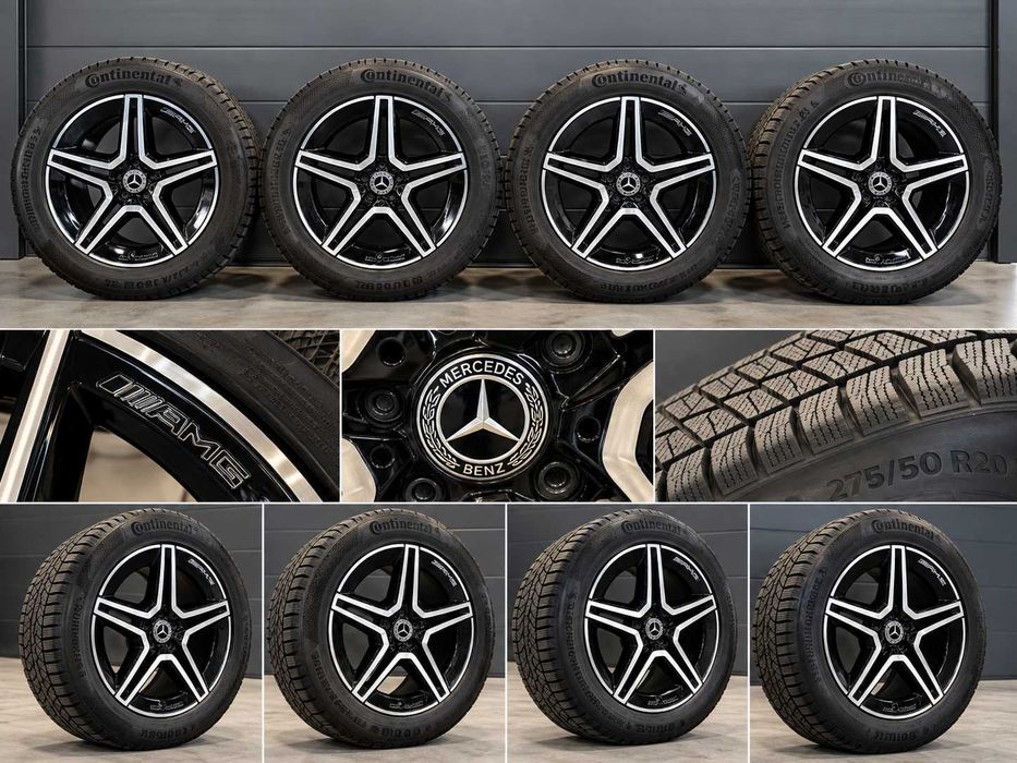 Set complet JANTE SI ANVELOPE IARNA Mercedes GLE 20” AMG 275/50 R20